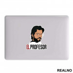 Drawing - El Profesor - The Professor - La Casa de Papel - Money Heist - Nalepnica