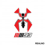 Marquez Ant Emblem - 93 - MotoGP - Sport - Nalepnica
