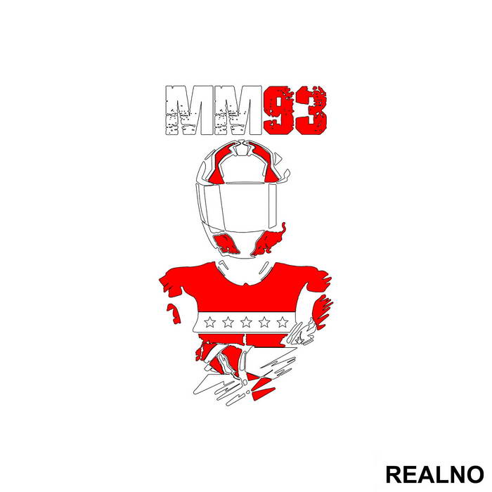 Marquez Arms Crossed - 93 - MotoGP - Sport - Nalepnica