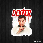 Dripping Blood - Dexter - Nalepnica