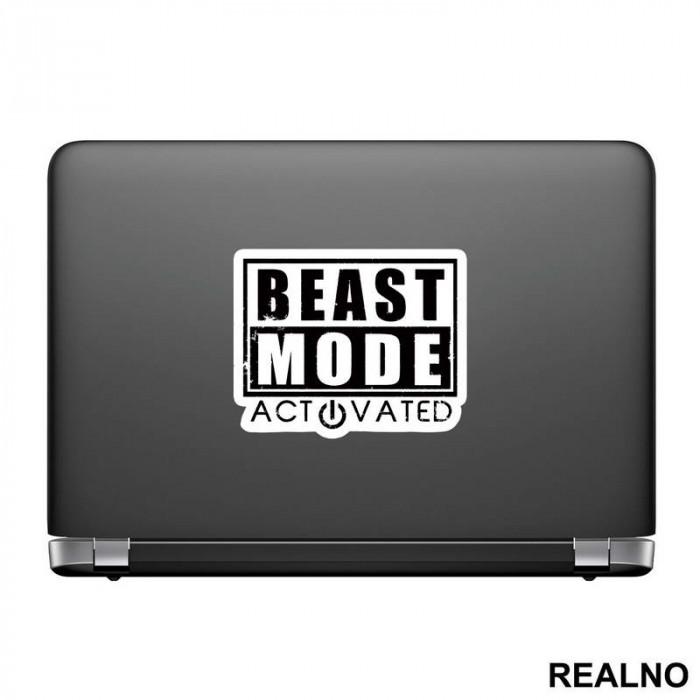 Beast Mode Activated - Trening - Nalepnica