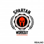 Spartan Workout - Trening - Nalepnica