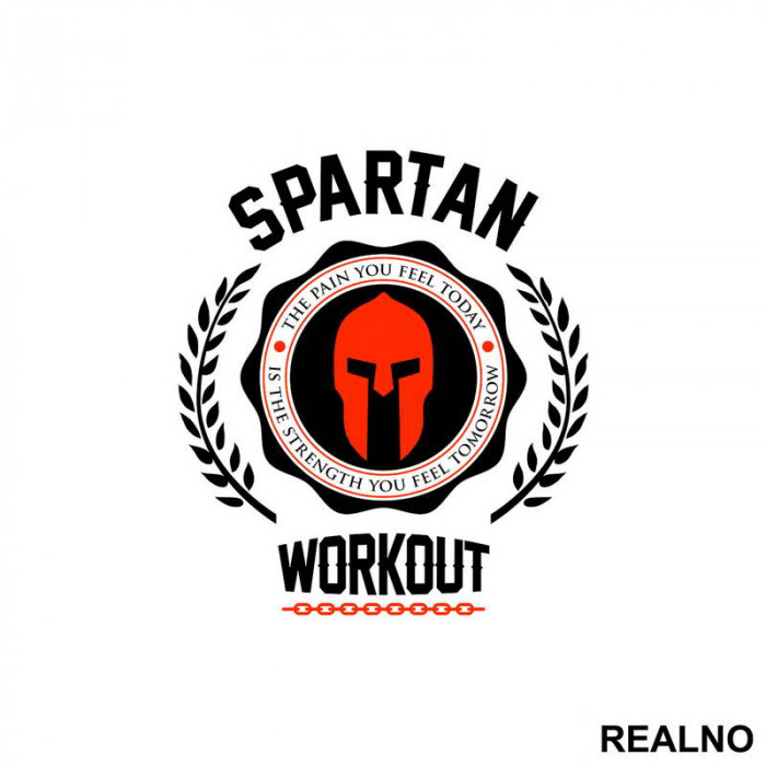 Spartan Workout - Trening - Nalepnica