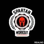 Spartan Workout - Trening - Nalepnica