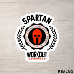 Spartan Workout - Trening - Nalepnica