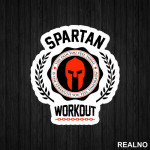 Spartan Workout - Trening - Nalepnica