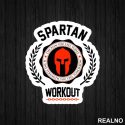 Spartan Workout - Trening - Nalepnica Spartan Workout - Trening - Nalepnica