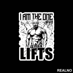 I Am The One Who Lifts - Trening - Nalepnica I Am The One Who Lifts - Trening - Nalepnica