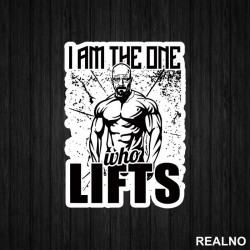 I Am The One Who Lifts - Trening - Nalepnica I Am The One Who Lifts - Trening - Nalepnica