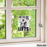 I Am The One Who Lifts - Trening - Nalepnica