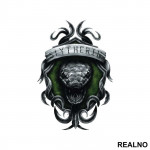 Slytherin Green Crest - Harry Potter - Nalepnica