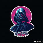 Purple Death Star - Darth Vader - Star Wars - Nalepnica