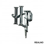 Reflecting Logo - Harry Potter - Nalepnica