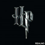 Reflecting Logo - Harry Potter - Nalepnica