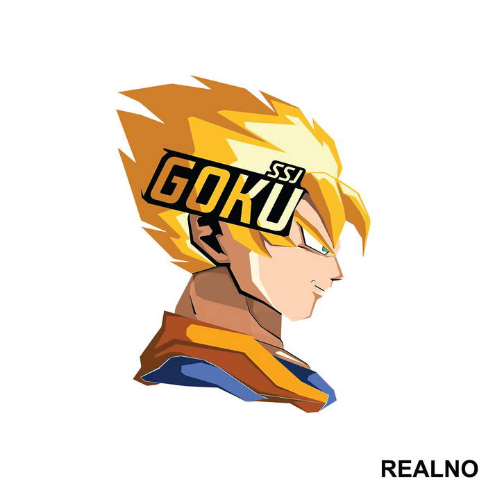 SSJ Goku Art - Dragon Ball - Nalepnica