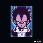 Vegeta Portrait - Goku - Dragon Ball - Nalepnica