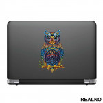 Colorful Owl - Životinje - Nalepnica