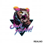 Owl Yeah - Životinje - Nalepnica