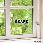 The Beard Nerd - Brada - Nalepnica