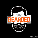 The Bearded Brewer - Brada - Beard - Nalepnica