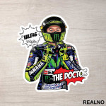 Vale The Doctor - Rossi - 46 - MotoGP - Sport - Nalepnica