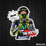 Vale The Doctor - Rossi - 46 - MotoGP - Sport - Nalepnica