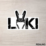 Logo - Loki - Avengers - Nalepnica