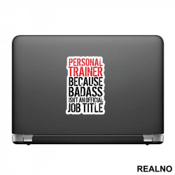Personal Trainer - Trening - Nalepnica Personal Trainer - Trening - Nalepnica