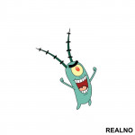 Plankton - Crtani filmovi - Nalepnica