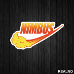 Nimbus - Goku - Dragon Ball - Nalepnica
