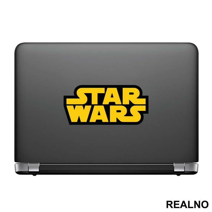 Black Outline Logo - Star Wars - Nalepnica