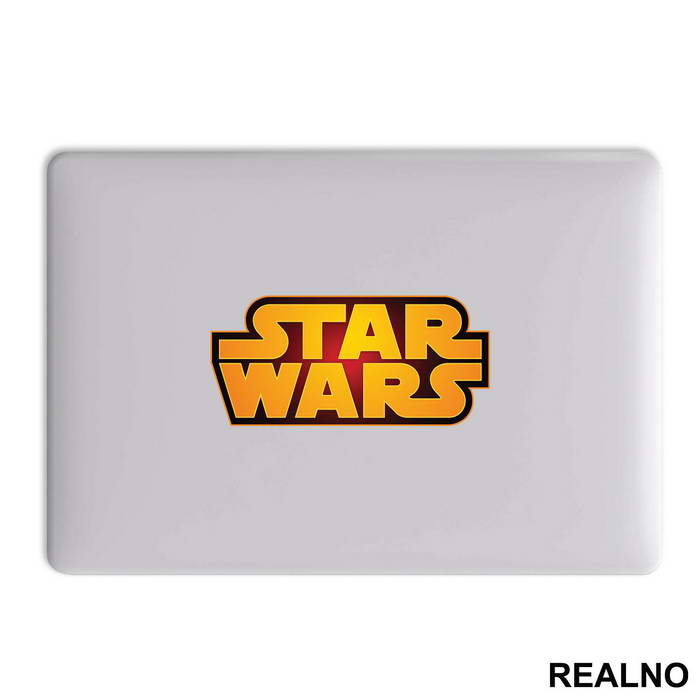Orange Glow Logo - Star Wars - Nalepnica