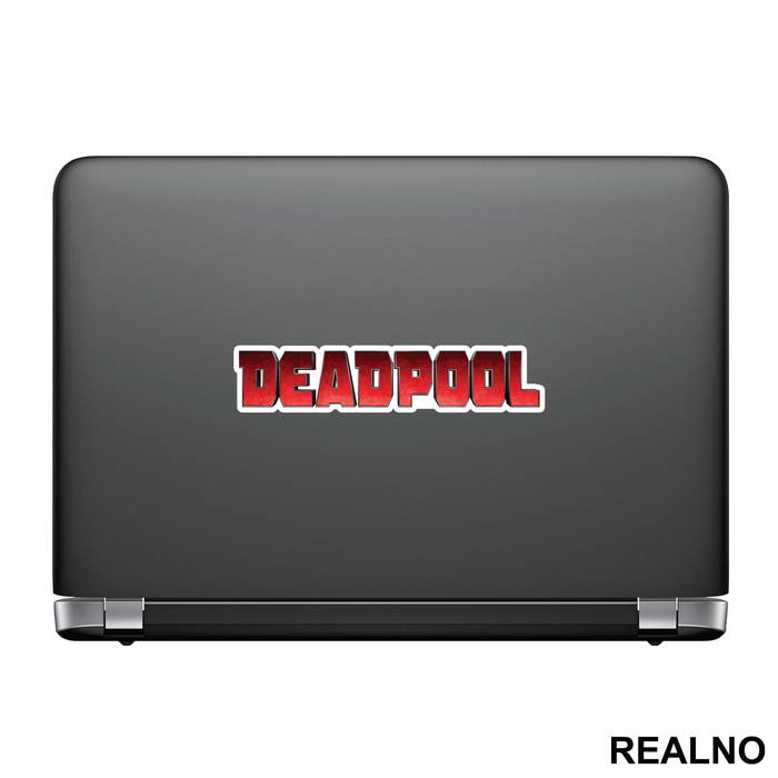 Metallic Logo - Deadpool - Nalepnica