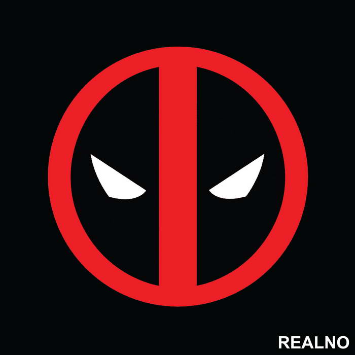 Circle Logo - Deadpool - Nalepnica