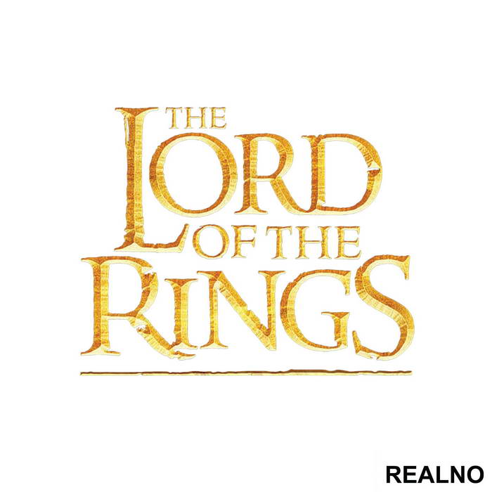 Movie Title - Lord Of The Rings - Nalepnica