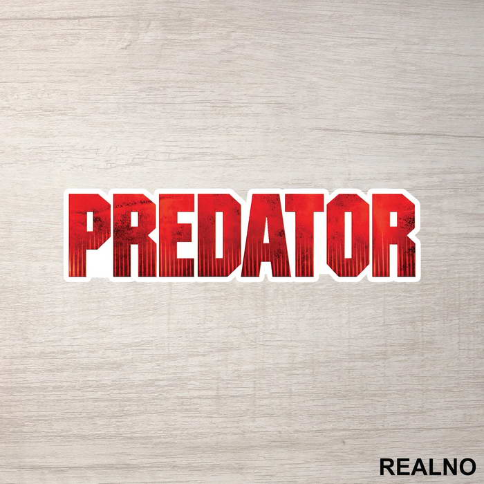 Logo - Predator - Nalepnica