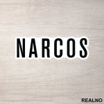Logo - Narcos - Nalepnica