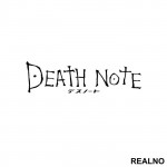 Anime Title - Death Note - Nalepnica