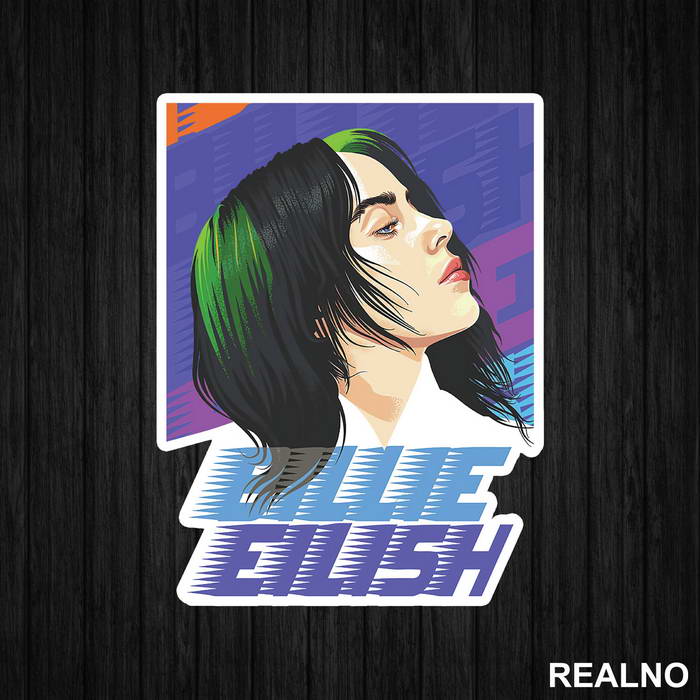 Side Profile - Billie Eilish - Muzika - Nalepnica