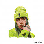 Green Outfit - Billie Eilish - Muzika - Nalepnica