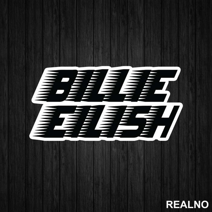 Racer Logo - Billie Eilish - Muzika - Nalepnica