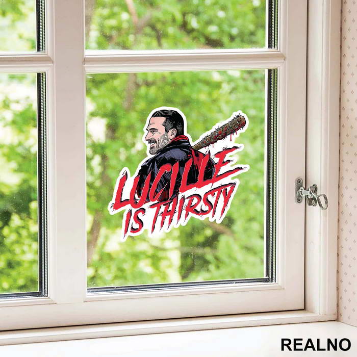 Lucille Is Thirsty - The Walking Dead - Nalepnica