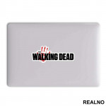 Bloody Hand Print Logo - The Walking Dead - Nalepnica