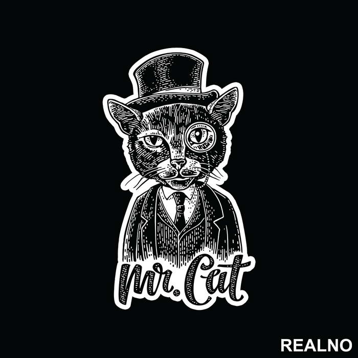 Mr Cat - Životinje - Nalepnica