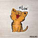 Baby Cat Meow - Životinje - Nalepnica