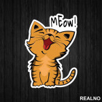 Baby Cat Meow - Životinje - Nalepnica