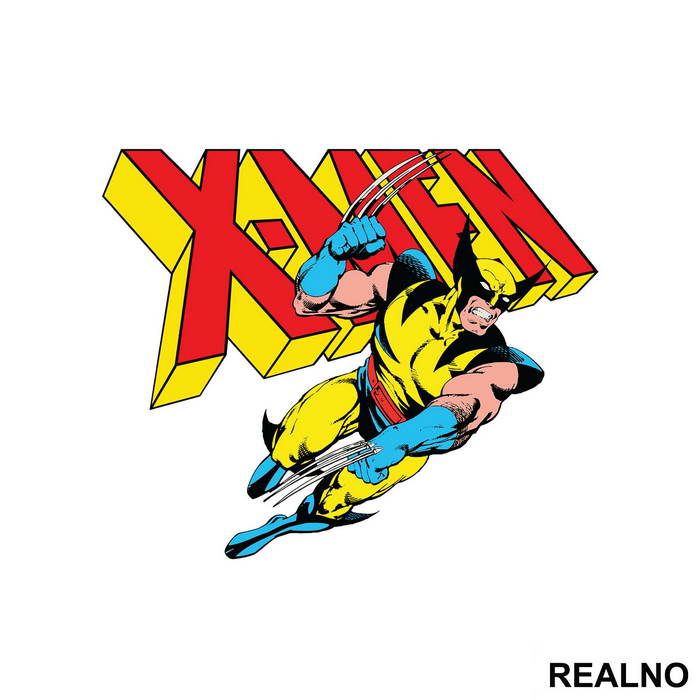 X-Men Ready To Fight - Wolverine - Nalepnica