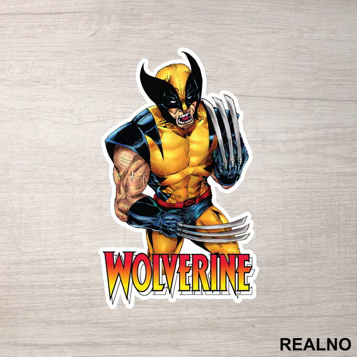 Let's Fight - Wolverine - Nalepnica