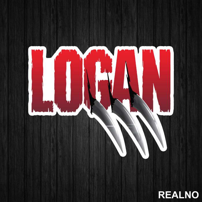 Logan Claws - Wolverine - Nalepnica