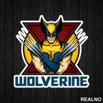 Arms Crossed - Wolverine - Nalepnica